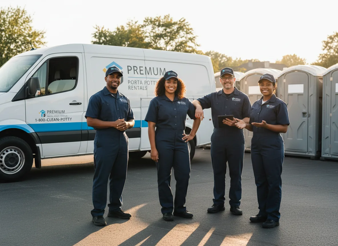 VIP Portable Toilets company in Caldwell, WV